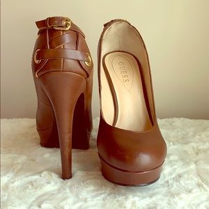 Guess? Brown High Heels Size 8.5